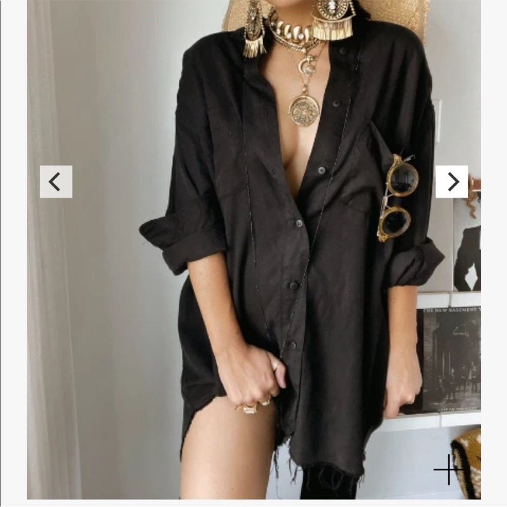 Dylanlex  Black Dress Shirt